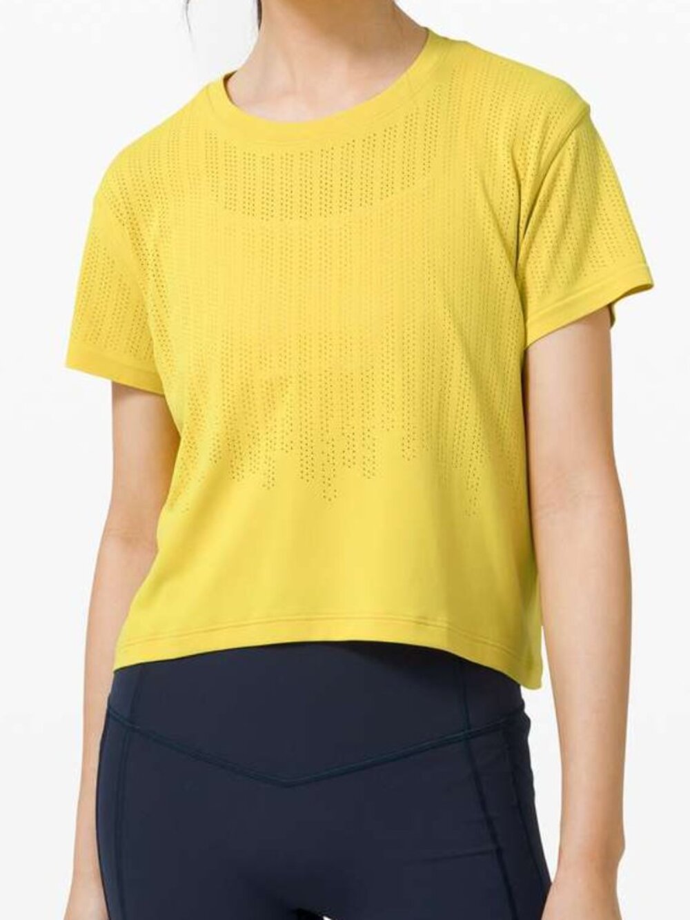 Lululemon Train to Be Short Sleeve Soleil / Soleil size 10 NWOT